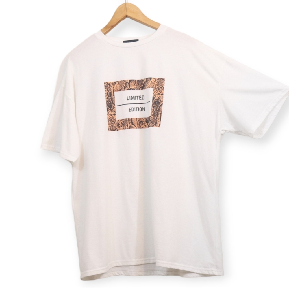 Shein Cotton Blend LIMITED EDITION Graphic T Shirt